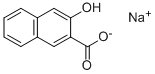 structure of CAS# 14206-62-3, 2-Hydroxy-3-Naphthoic Acid Sodium Salt;Sodium 3-Hydroxy-2-Naphthalenecarboxylate;Sodium 3-Hydroxy-2-Naphthoate;2-Naphthalenecarboxylic Acid, 3-Hydroxy-, Monosodium Salt