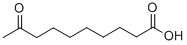 structure of CAS# 1422-26-0, 9-Oxodecanoic Acid;9-Ketocapric Acid;9-Oxo Capric Acid;9-Oxocapric Acid