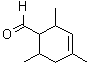 structure of CAS# 1423-46-7, 2,4,6-Trimethyl-3-Cyclohexen-1-Carboxaldehyde;2,4,6-Trimethyl-1-Cyclohex-3-Enecarboxaldehyde;Nsc406736;2,4,6-Trimethylcyclohex-3-Enecarbaldehyde