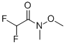 structure of CAS# 142492-01-1, 2,2-Difluoro-N-Methoxy-N-Methyl-Acetamide;2,2-Difluoro-N-Methoxy-N-Methylacetamide, 95+%;2,2-DIFLUORO-N-METHOXY-N-METHYLACETAMIDE;N-(Difluoroacetyl)-N-Methoxymethylamine