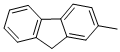structure of CAS# 1430-97-3, 2-Methylfluorene;Fluorene, 2-Methyl-;Methyl-9H-Fluorene