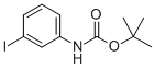结构式 CAS# 143390-49-2, N-(3-碘苯基)-氨基甲酸叔丁酯