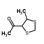 CAS#: 143764-29-8， 1-(5-Methyl-1,3-Dithiolan-4-Yl)Ethanone