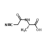 CAS#: 144085-35-8， N-(Cyanoacetyl)-L-Alanine