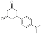 结构式 CAS# 144128-70-1, 5-[4-(二甲基氨基)苯基]-1,3-环己烷二酮