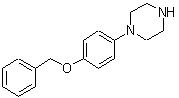 structure of CAS# 144881-52-7, 1-[4-(Benzyloxy)Phenyl]Piperazine;1-(4-Benzyloxyphenyl)piperazine;1-[4-(Benzyloxy)phenyl]piperazine;4-(phenylmethoxy)-1-piperazinylbenzene