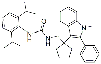 CAS#: 145131-60-8， 3-[2,6-Di(Propan-2-Yl)Phenyl]-1-[[1-(1-Methyl-2-Phenylindol-3-Yl)Cyclopentyl]Methyl]Urea
