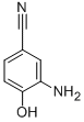 structure of CAS# 14543-43-2, 3-Amino-4-Hydroxy-Benzonitrile;3-Amino-4-Hydroxy-Benzonitrile;Nsc114712