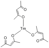structure of CAS# 14589-44-7, (Oc-6-11)-Tris(2,4-Pentanedionato)-Thulium