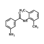 structure of CAS# 14635-96-2, 3-Amino-N-(2,6-Dimethylphenyl)Benzamide;3-amino-N-(2,6-dimethylphenyl)benzamide;3-Amino-N-(2,6-dimethyl-phenyl)-benzamide;MFCD08691863