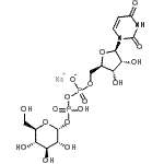 CAS#: 14656-80-5， Sodium [(2R,3S,4R,5R)-5-(2,4-Dioxopyrimidin-1-Yl)-3,4-Dihydroxy-Tetrahydrofuran-2-Yl]Methyl [Hydroxy-[(2R,3R,4S,5S,6R)-3,4,5-Trihydroxy-6-(Hydroxymethyl)Tetrahydropyran-2-Yl]Oxy-Phosphoryl] Phosphate
