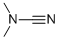 structure of CAS# 1467-79-4, N,N-Dimethyl-Cyanamide;Cyanamide, Dimethyl-;N-Cyano-N-Methylmethanamine;Nsc7765