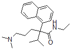 CAS 登录号：14722-17-9， alpha-[3-(二甲基氨基)丙基]-N-乙基-alpha-异丙基-1-萘乙酰胺