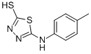 结构式 CAS# 14731-25-0, 5-对甲苯基氨基-[1,3,4]噻二唑-2-硫醇