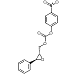 结构式 CAS# 147349-28-8, 4-硝基苯基[(2S,3S)-3-苯基-2-环氧乙烷基]甲基碳酸酯