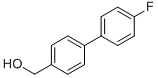 structure of CAS# 147497-56-1, 4'-Fluoro-[1,1'-Biphenyl]-4-Methanol;(4'-FLUORO[1,1'-BIPHENYL]-4-YL)METHANOL;[4-(4-FLUOROPHENYL)PHENYL]METHAN-1-OL;(4'-FLUOROBIPHENYL-4-YL)-METHANOL