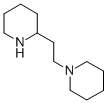 结构式 CAS# 14759-07-0, 1-[2-(2-哌啶基)乙基]-哌啶