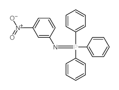 结构式 CAS# 14796-86-2, N-(3-硝基苯基)三苯基膦亚胺