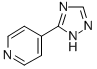 structure of CAS# 14803-99-7, 3-(4-Pyridinyl)-1H-1,2,4-Triazole;1H-1,2,4-Triazole, 5-(4-Pyridyl)-;5-(4-Pyridyl)-1H-1,2,4-Triazole;Aids-192901