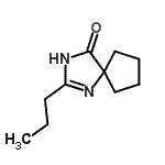 CAS#: 148236-54-8， 2-Propyl-1,3-Diazaspiro[4.4]Non-1-En-4-One