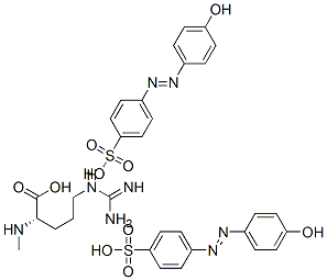 CAS#: 149017-67-4， Monomethylarginine di-(4-hydroxyazobenzene-4'-sulfonate)