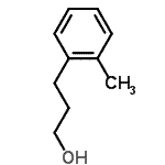 结构式 CAS# 14902-36-4, 3-(O-甲苯基)丙-1-醇
