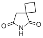 structure of CAS# 1497-16-1, 6-Azaspiro[3.4]Octane-5,7-Dione;7-Azaspiro[3.4]Octane-6,8-Quinone;Aza-6-Spiro(3,4)Octane-Dione-5,7 [French];Brn 1525974