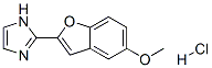 CAS#: 150985-50-5， 2-(5-Methoxy-1-Benzofuran-2-Yl)-1H-Imidazole Hydrochloride