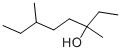 structure of CAS# 151-19-9, 3,6-Dimethyl-3-Octanol;Ai3-23412;Aprol 100