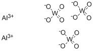 structure of CAS# 15123-82-7, Aluminum Tungstate;Aluminum Tungsten Oxide (Al2w3o12);Dialuminium Tritungsten Dodecaoxide