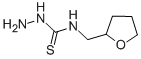 structure of CAS# 151672-39-8, N-[(Tetrahydro-2-Furanyl)Methyl]-Hydrazinecarbothioamide;4-(2-TETRAHYDROFURFURYL)-3-THIOSEMICARBAZIDE