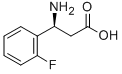structure of CAS# 151911-32-9, (betaS)-beta-Amino-2-Fluoro-Benzenepropanoic Acid;(S)-3-AMINO-3-(2-FLUORO-PHENYL)-PROPIONIC ACID;(S)-Beta-2-Fluorophenylalanine;H-D-BETA-HOMOPHG(2-F)-OH