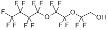 structure of CAS# 152914-73-3, 2,2-Difluoro-2-[1,1,2,2-Tetrafluoro-2-(1,1,2,2,3,3,4,4,4-Nonafluorobutoxy)Ethoxy]-Ethanol;FLUORINATED DIETHYLENEGLYCOL MONOBUTYL ETHER;1H,1H-PERFLUORO-3,6-DIOXADECAN-1-OL