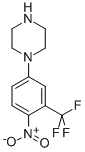 structure of CAS# 153204-82-1, 1-[4-Nitro-3-(Trifluoromethyl)Phenyl]-Piperazine;2-Nitro-5-(Piperazin-1-Yl)Benzotrifluoride, 4-(Piperazin-1-Yl)-2-(Trifluoromethyl)Nitrobenzene;1-(4-NITRO-3-TRIFLUOROMETHYLPHENYL)-PIPERAZINE >98%;1-(4-NITRO-3-TRIFLUOROMETHYLPHENYL)-PIPERAZINE