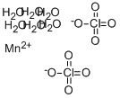structure of CAS# 15364-94-0, Manganese (II) Perchlorate;Manganous Diperchlorate Hexahydrate;Manganese Perchlorate Hexahydrate;Perchloric Acid, Manganese(2+) Salt, Hexahydrate