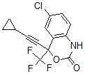 CAS 登录号：154635-17-3， 6-氯-4-(2-环丙基乙炔基)-4-(三氟甲基)-1H-3,1-苯并恶嗪-2-酮