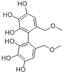 structure of CAS# 154675-18-0, 5-(Methoxymethyl)-4-[2,3,4-Trihydroxy-6-(Methoxymethyl)Phenyl]Benzene-1,2,3-Triol;5-(Methoxymethyl)-4-[2,3,4-Trihydroxy-6-(Methoxymethyl)Phenyl]Pyrogallol;Bspbio_001115;Kbio2_005591