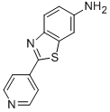 structure of CAS# 154851-85-1, 2-(4-Pyridinyl)-6-Benzothiazolamine;6-BENZOTHIAZOLAMINE, 2-(4-PYRIDINYL)-;2-PYRIDIN-4-YL-BENZOTHIAZOL-6-YLAMINE