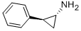 structure of CAS# 155-09-9, Tranylcypromine;(1R)-2-Phenyl-1-Cyclopropanamine;[(1R)-2-Phenylcyclopropyl]Amine;C07155