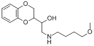 CAS#: 1553-32-8， alpha-[[(4-Methoxybutyl)Amino]Methyl]-1,4-Benzodioxane-2-Methanol