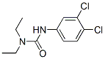结构式 CAS# 15545-50-3, N'-(3,4-二氯苯基)-N,N-二乙基脲