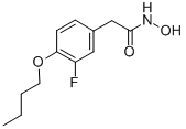 CAS#: 15560-65-3， 2-(4-Butoxy-3-Fluorophenyl)Acetohydroxamic Acid