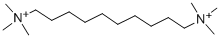 CAS#: 156-74-1， Trimethyl-(10-Trimethylazaniumyldecyl)Azanium Dibromide