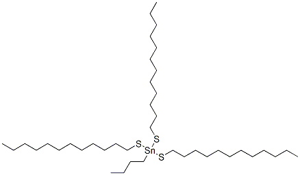 CAS#: 15666-28-1， Butyltris(Dodecylthio)Stannane
