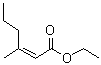 structure of CAS# 15677-00-6, Ethyl (2Z)-3-Methyl-2-Hexenoate;ethyl-3-methyl-2-hexenoate