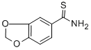 structure of CAS# 15884-65-8, 1,3-Benzodioxole-5-Carbothioamide;BENZO[1,3]DIOXOLE-5-CARBOTHIOIC ACID AMIDE;3,4-(Methylenedioxy)Thiobenzamide, 97%;2H-1,3-Benzodioxole-5-Carbothioamide