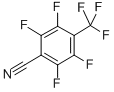 structure of CAS# 15895-68-8, 4-Cyano-2,3,5,6-Tetrafluorobenzotrifluoride;Nsc168759