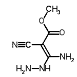 CAS#: 15908-58-4， Methyl (2E)-3-Amino-2-Cyano-3-Hydrazinoacrylate
