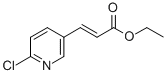 结构式 CAS# 159153-39-6, (E)-3-(6-氯吡啶-3-基)丙-2-烯酸乙酯