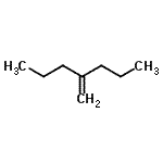CAS 登录号：15918-08-8， 4-亚甲基庚烷
